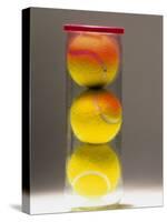 Tennis Balls in a Container-null-Stretched Canvas