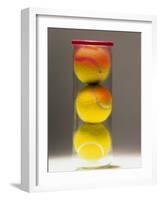 Tennis Balls in a Container-null-Framed Photographic Print