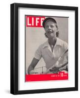 Tennis Champ Alice Marble, August 28, 1939-Alfred Eisenstaedt-Framed Photographic Print