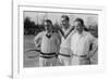 Tennis Champions Vincent Richards, Bill Tilden, and Bill Johnston in the 1920s-null-Framed Photo