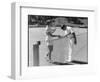 Tennis Chivalry 1930s-null-Framed Photographic Print