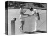 Tennis Chivalry 1930s-null-Stretched Canvas
