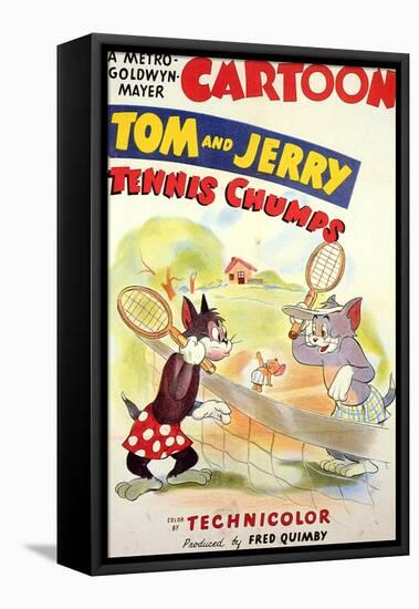 Tennis Chumps, 1949-null-Framed Stretched Canvas