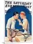 "Tennis Couple," Saturday Evening Post Cover, June 21, 1930-James C. McKell-Mounted Giclee Print