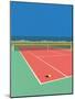 Tennis Court in the Desert-Rosi Feist-Mounted Giclee Print