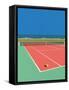 Tennis Court in the Desert-Rosi Feist-Framed Stretched Canvas