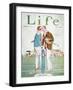 Tennis Court Romance, 1925-null-Framed Giclee Print