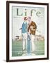 Tennis Court Romance, 1925-null-Framed Giclee Print