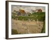 Tennis Court with Players in Noordwijk, Netherlands, 1913-Max Liebermann-Framed Giclee Print