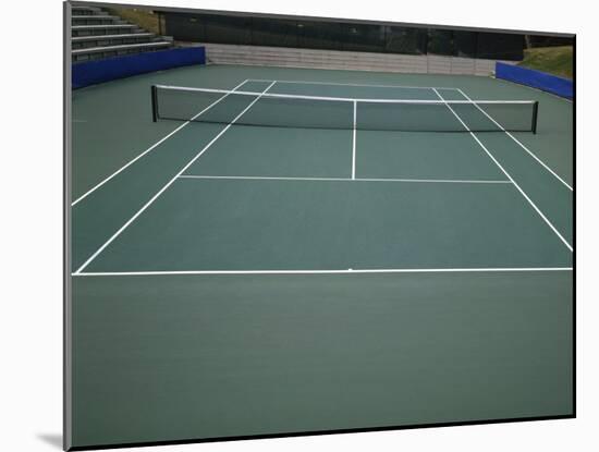 Tennis Court-null-Mounted Photographic Print