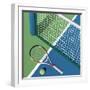 Tennis Court-Nikola Knezevic-Framed Art Print