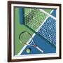 Tennis Court-Nikola Knezevic-Framed Art Print