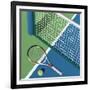 Tennis Court-Nikola Knezevic-Framed Art Print