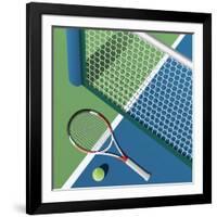 Tennis Court-Nikola Knezevic-Framed Art Print