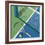 Tennis Court-Nikola Knezevic-Framed Art Print