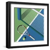 Tennis Court-Nikola Knezevic-Framed Art Print