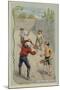 Tennis Court-null-Mounted Giclee Print