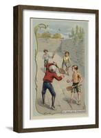 Tennis Court-null-Framed Giclee Print