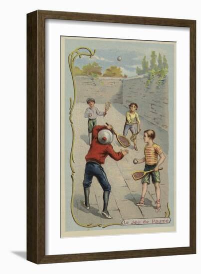 Tennis Court-null-Framed Giclee Print