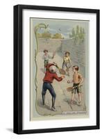 Tennis Court-null-Framed Giclee Print