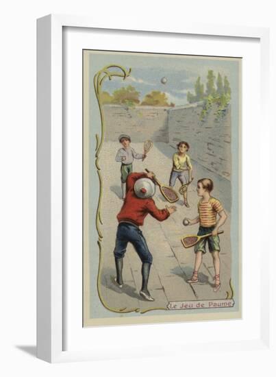 Tennis Court-null-Framed Giclee Print