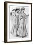 Tennis Gowns, Girls' Attire for August, 1906-null-Framed Giclee Print