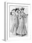 Tennis Gowns, Girls' Attire for August, 1906-null-Framed Giclee Print
