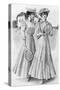 Tennis Gowns, Girls' Attire for August, 1906-null-Stretched Canvas