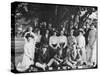 Tennis Group Portrait, Late 19th or Early 20th Century-null-Stretched Canvas