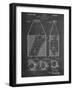 Tennis Hopper Patent-null-Framed Art Print