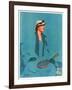 "Tennis in Blue,"June 16, 1934-Penrhyn Stanlaws-Framed Giclee Print