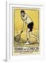 Tennis in London-The Vintage Collection-Framed Giclee Print