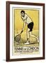 Tennis in London-The Vintage Collection-Framed Giclee Print