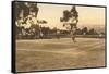 Tennis Match-null-Framed Stretched Canvas