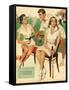 Tennis, Maudson, 1953, UK-null-Framed Stretched Canvas