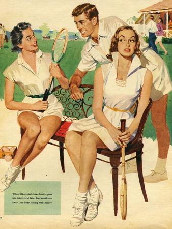 Tennis, Maudson, 1953, UK' Giclee Print | AllPosters.com