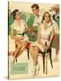 Tennis, Maudson, 1953, UK-null-Stretched Canvas