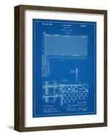 Tennis Net Patent-null-Framed Art Print