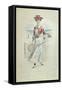 Tennis Outfit, from 'La Revue De La Mode', 1900-null-Framed Stretched Canvas