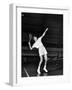 Tennis Player Althea Gibson, Serving the Ball While Playing Tennis-Gordon Parks-Framed Premium Photographic Print