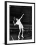 Tennis Player Althea Gibson, Serving the Ball While Playing Tennis-Gordon Parks-Framed Premium Photographic Print