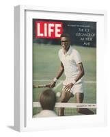 Tennis Player Arthur Ashe, September 20, 1968-Richard Meek-Framed Photographic Print