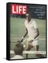 Tennis Player Arthur Ashe, September 20, 1968-Richard Meek-Framed Stretched Canvas