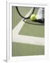 Tennis Player on Court-Tom Grill-Framed Photographic Print