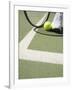 Tennis Player on Court-Tom Grill-Framed Photographic Print