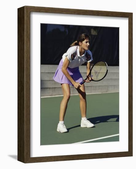 Tennis Player-null-Framed Photographic Print