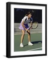 Tennis Player-null-Framed Photographic Print