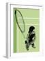 Tennis player-null-Framed Giclee Print