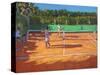 Tennis Practise , Cap d’Adge, France, 2013-Andrew Macara-Stretched Canvas