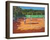 Tennis Practise , Cap d’Adge, France, 2013-Andrew Macara-Framed Giclee Print